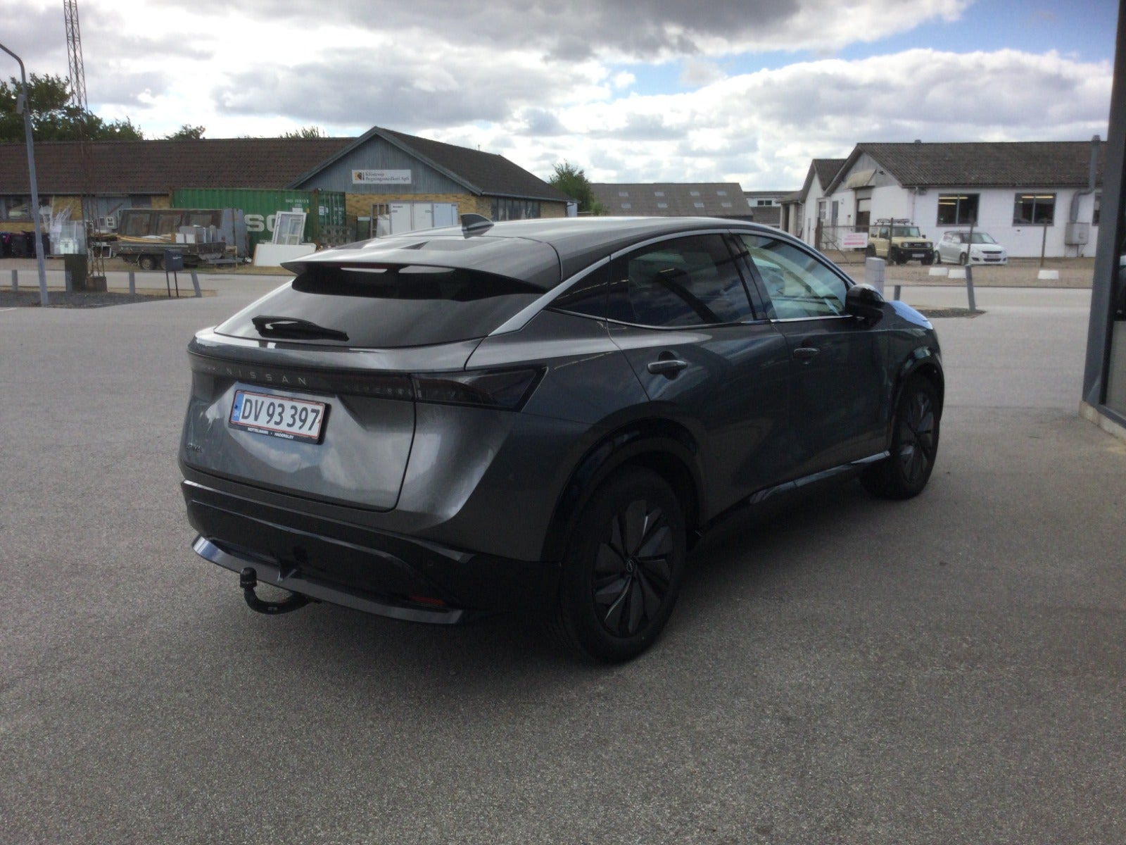 Grøn Nissan Ariya fra 2022
