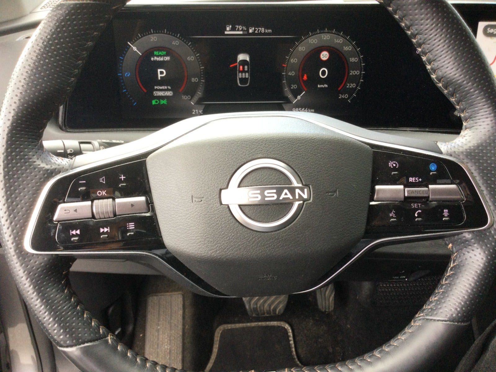 Grøn Nissan Ariya fra 2022