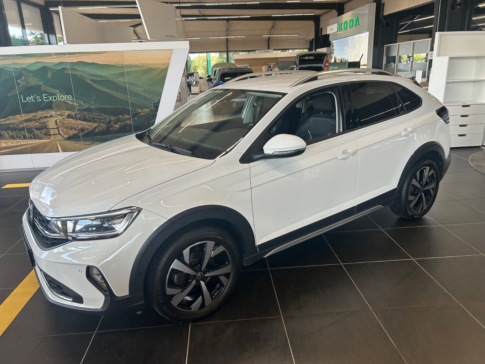 Hvid VW Taigo fra 2022
