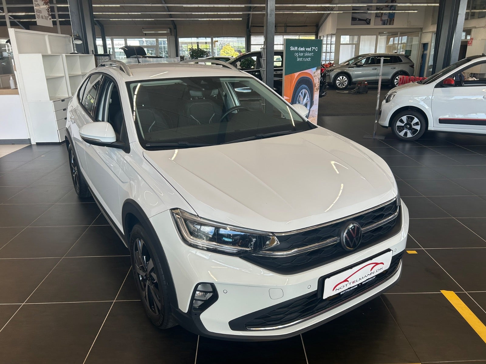 Hvid VW Taigo fra 2022