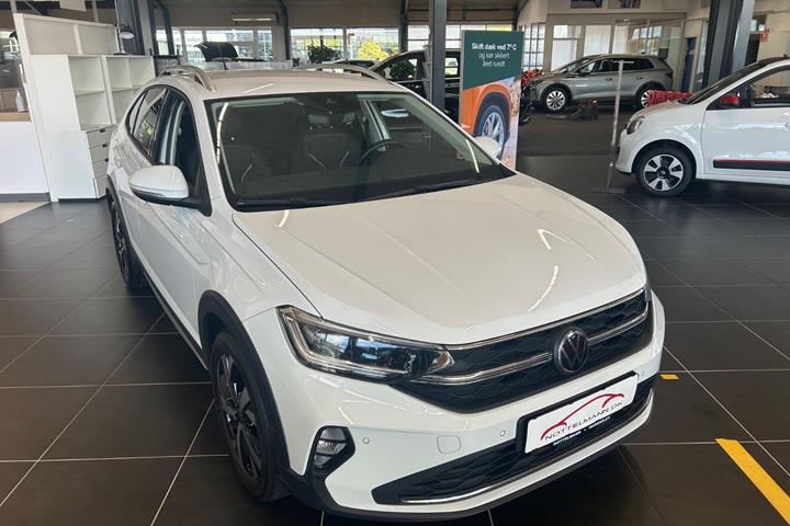 Hvid VW Taigo fra 2022