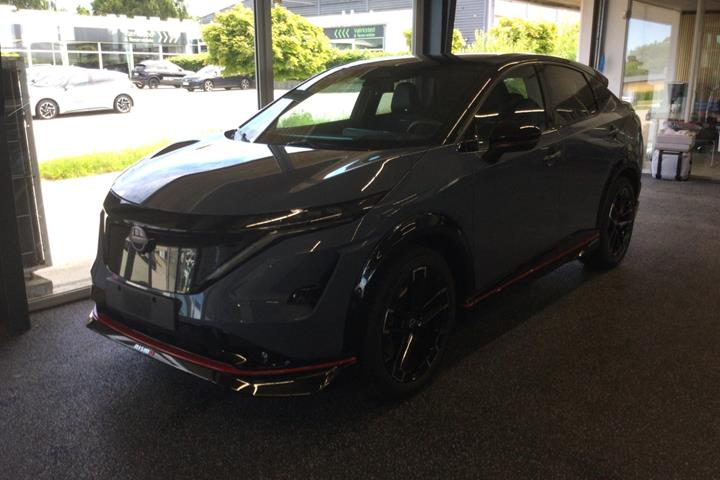 Blå Nissan Ariya fra 2024
