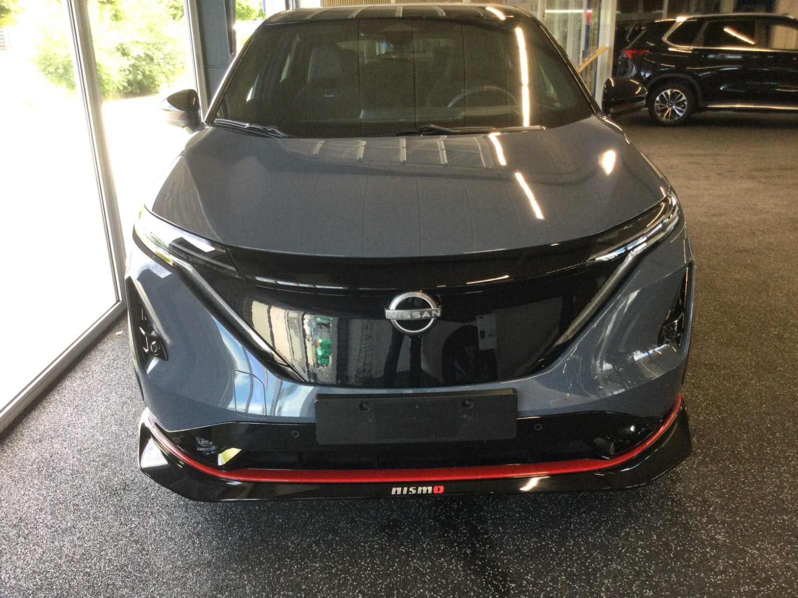 Blå Nissan Ariya fra 2024
