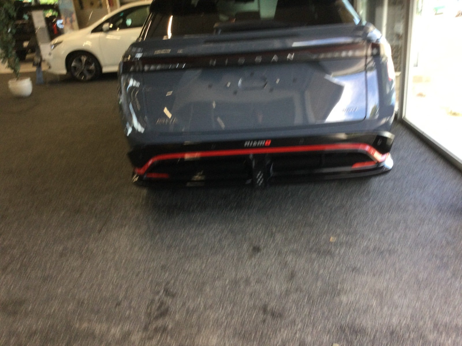 Blå Nissan Ariya fra 2024