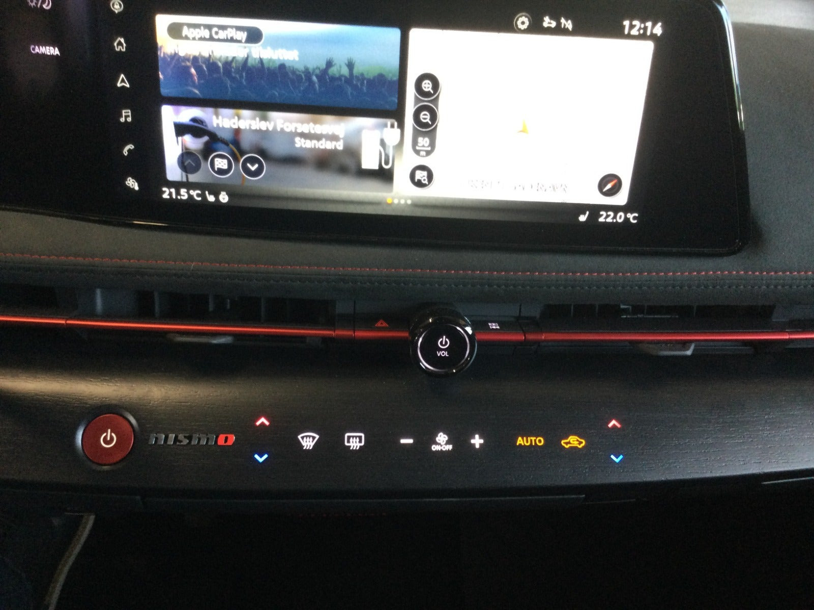 Blå Nissan Ariya fra 2024