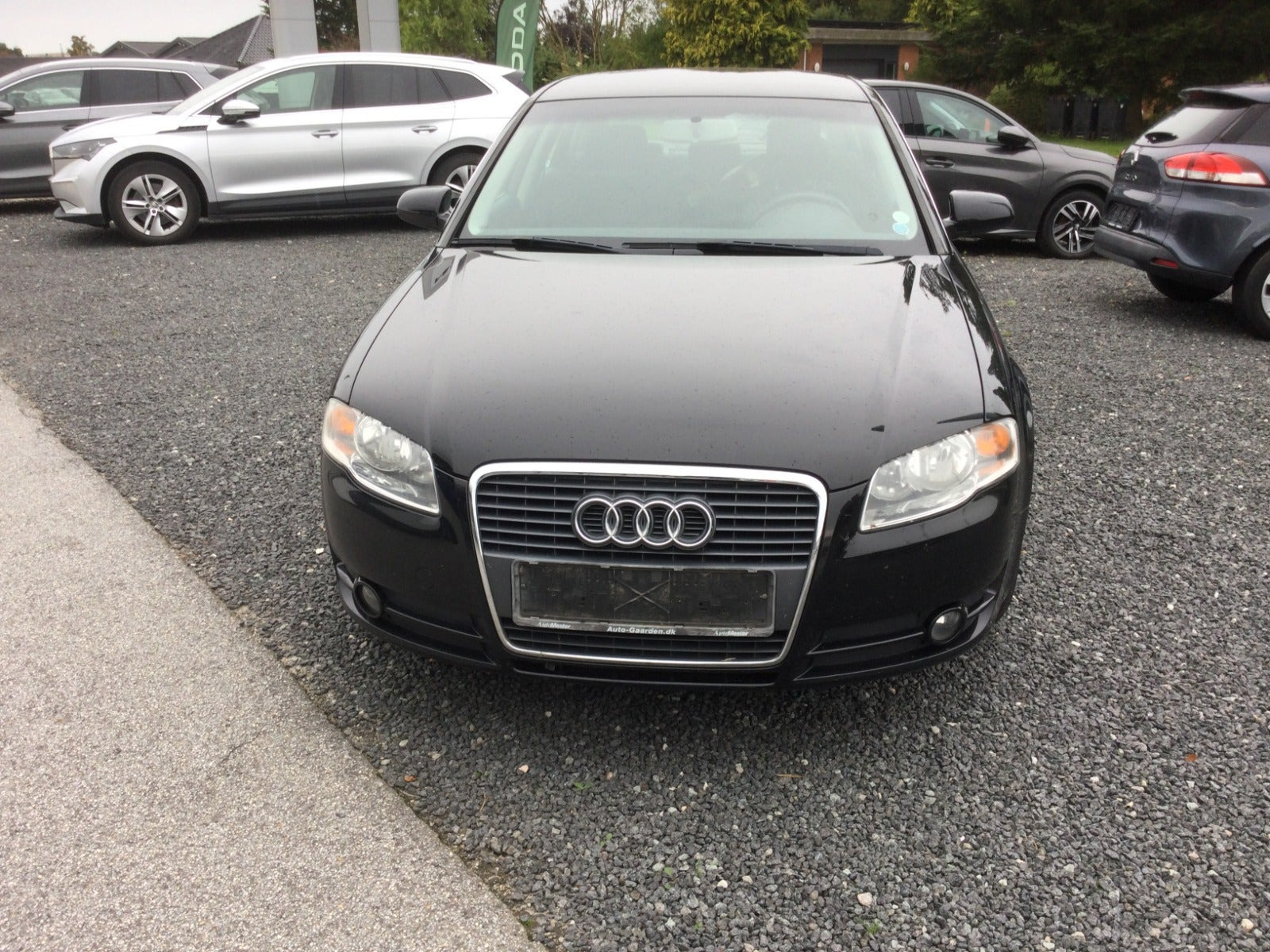 Sort Audi A4 fra 2006