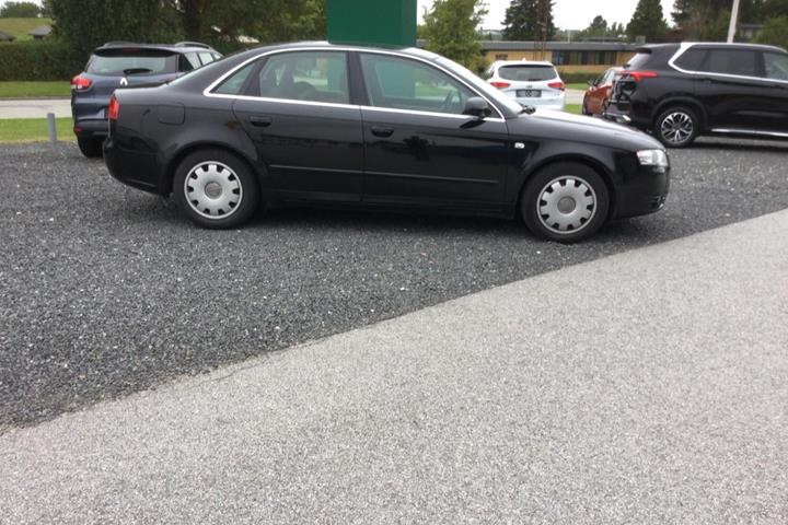 Sort Audi A4 fra 2006