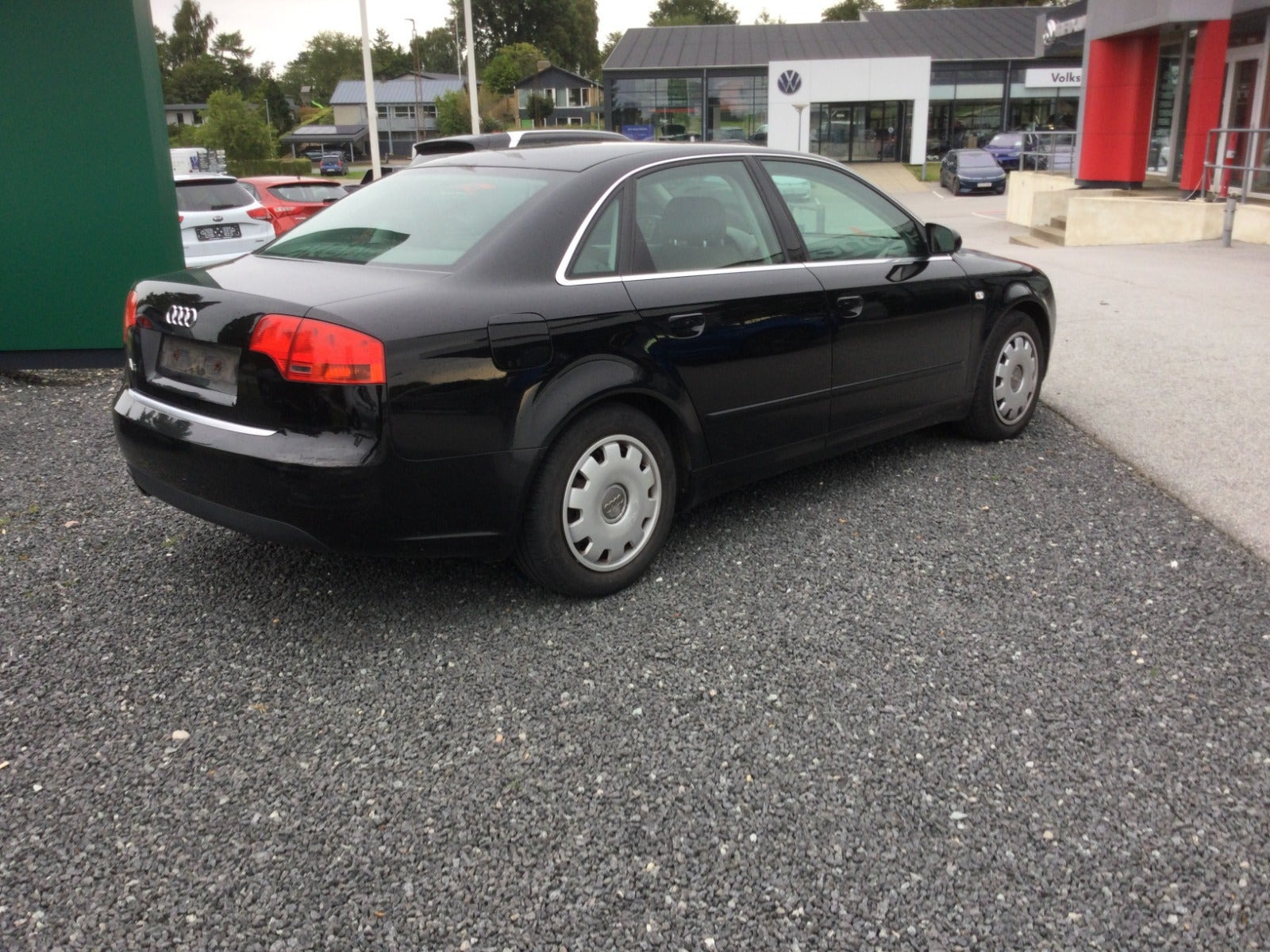 Sort Audi A4 fra 2006