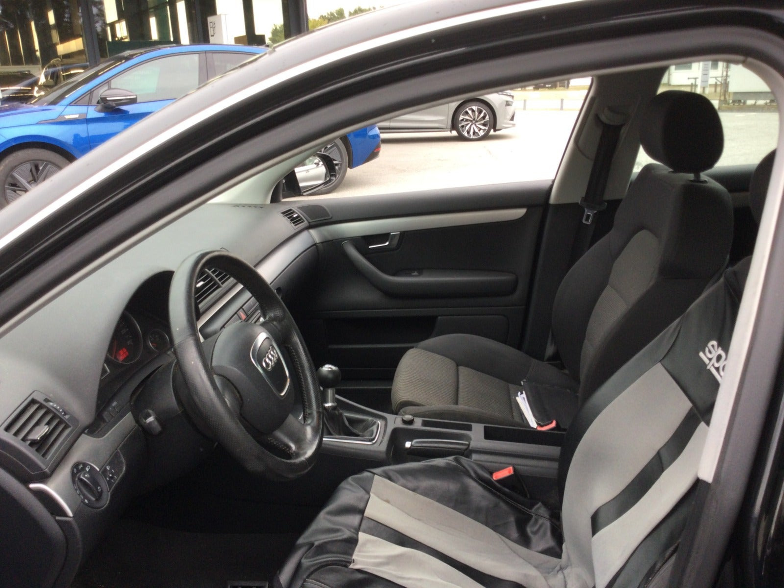 Sort Audi A4 fra 2006