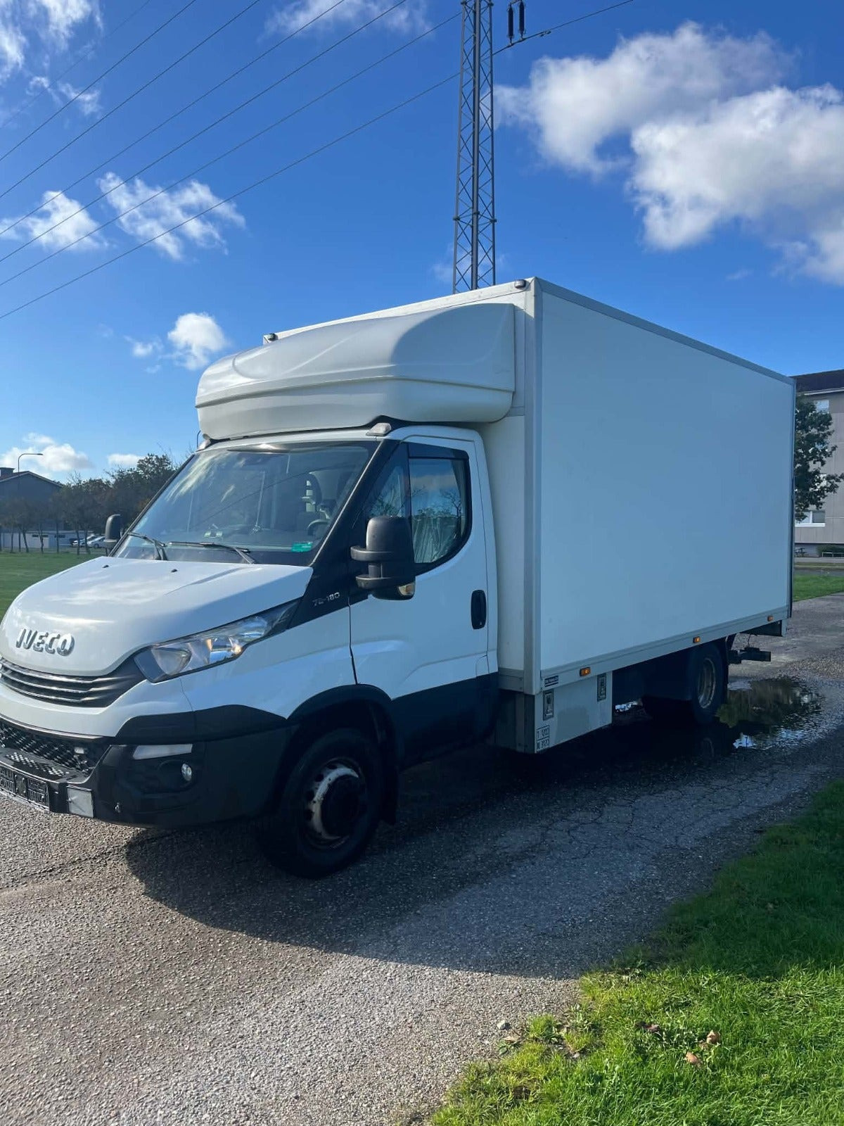 Hvid Iveco Daily fra 2018