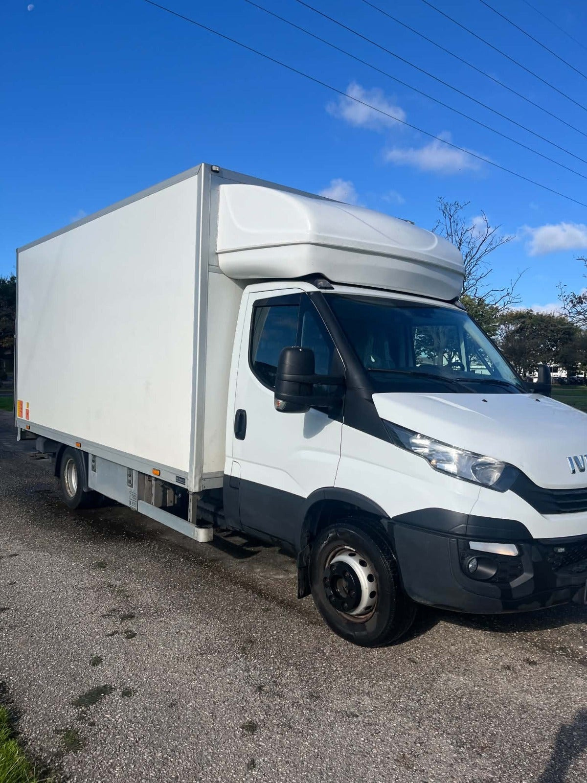 Hvid Iveco Daily fra 2018