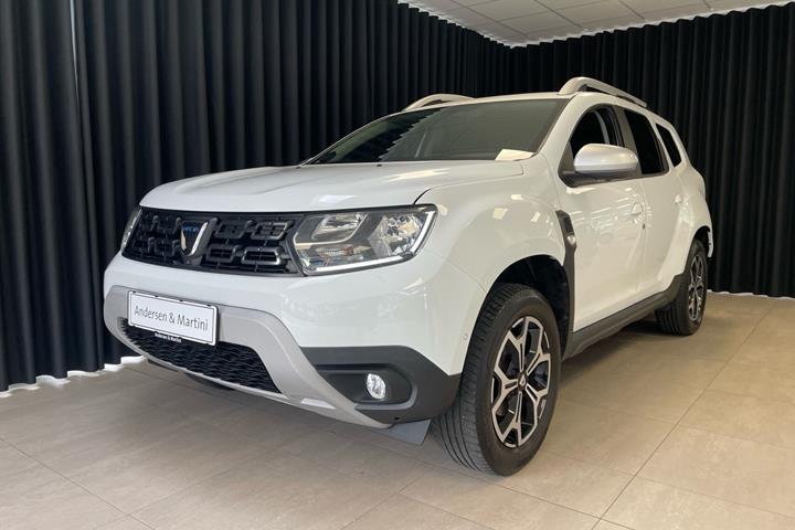 Hvid Dacia Duster fra 2021