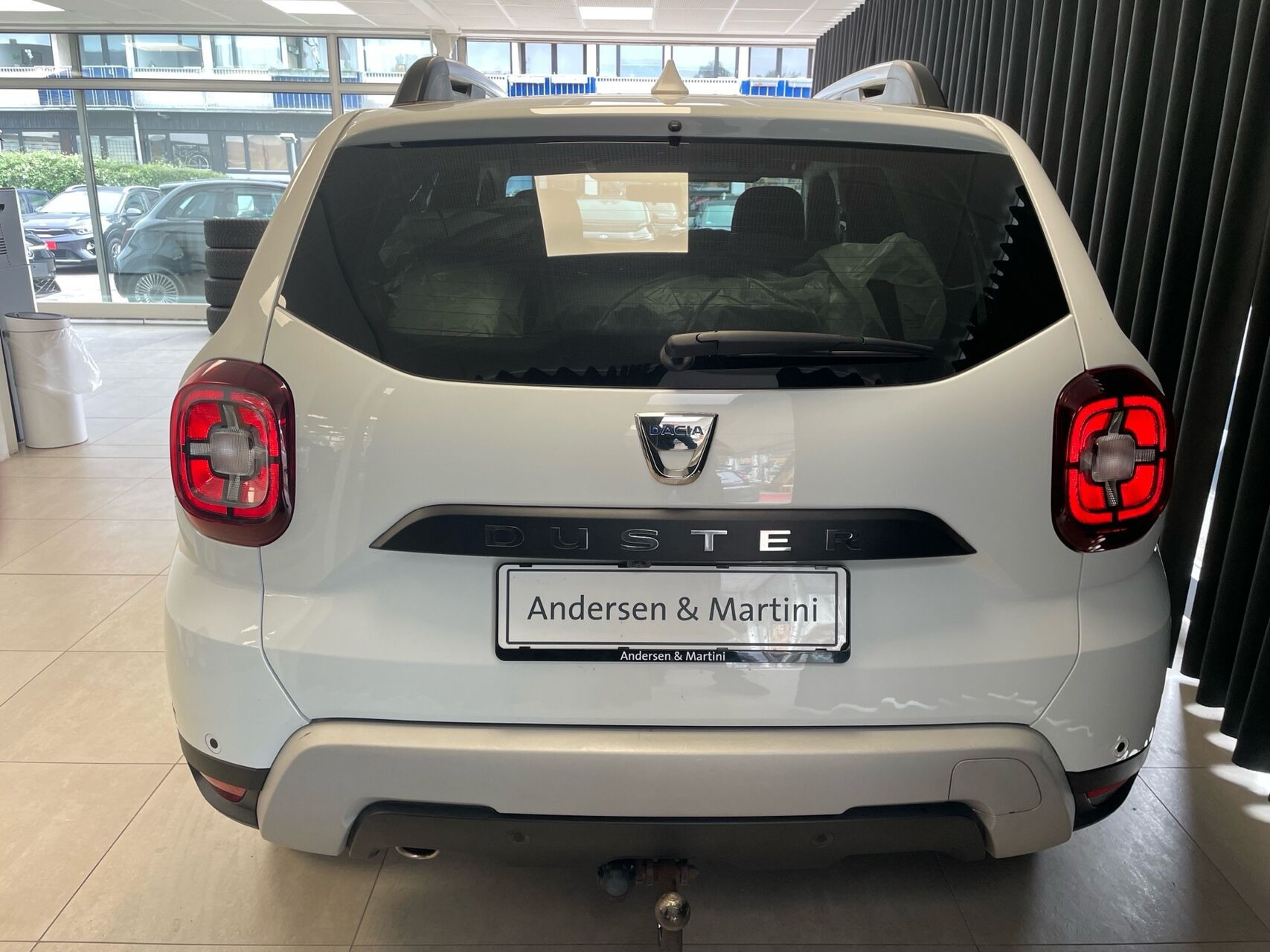 Hvid Dacia Duster fra 2021