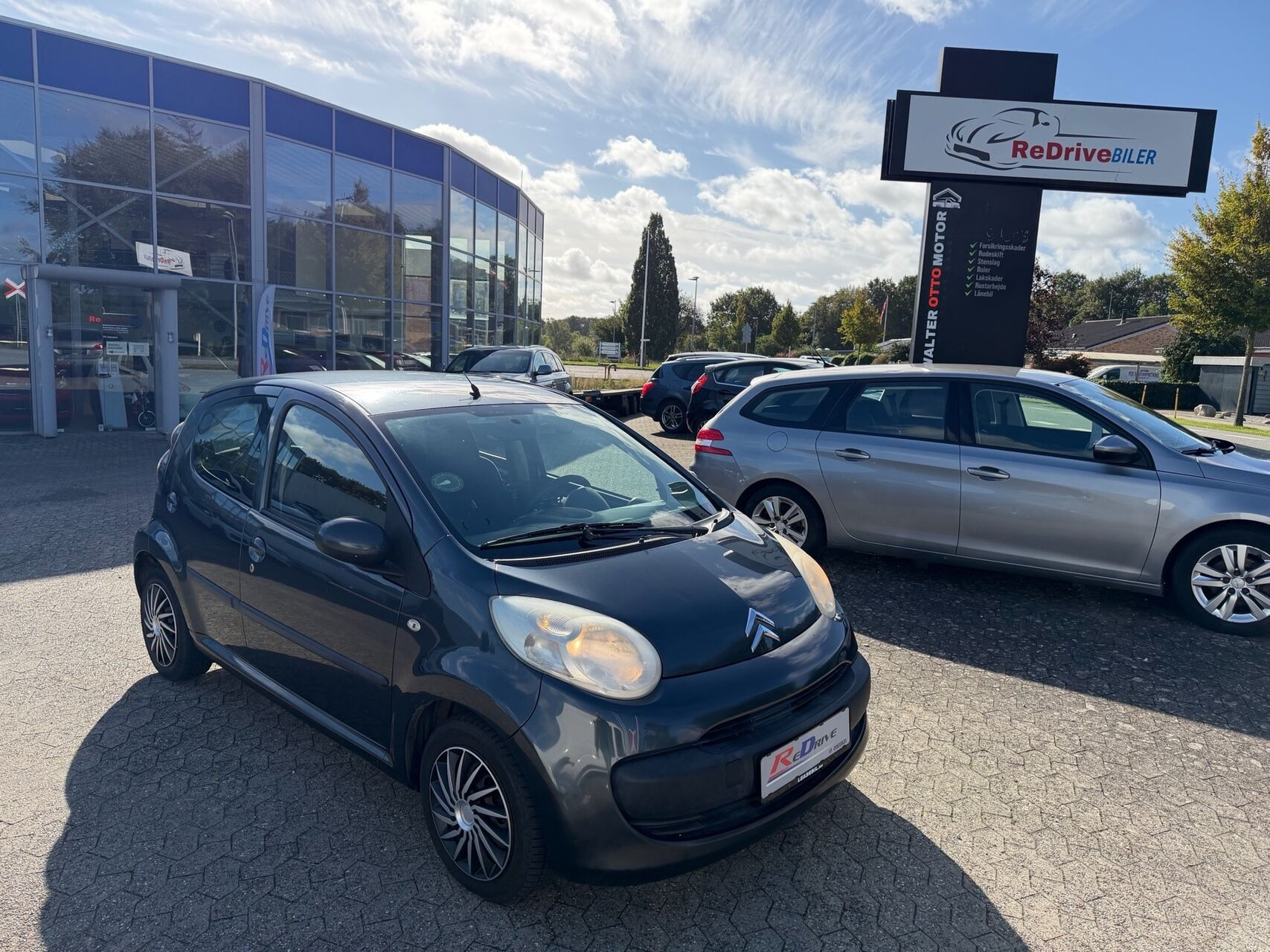Grå Citroën C1 fra 2008