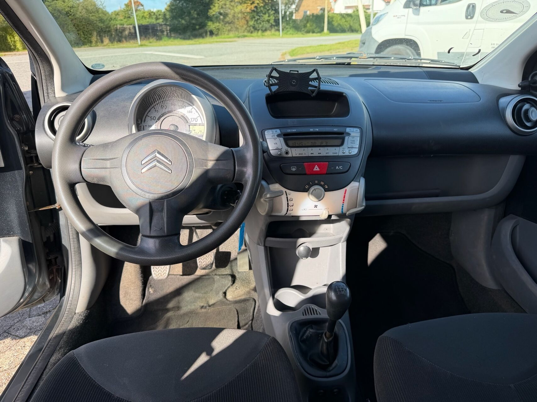 Grå Citroën C1 fra 2008