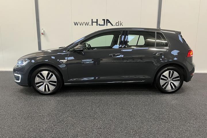 Grå VW e-Golf fra 2020