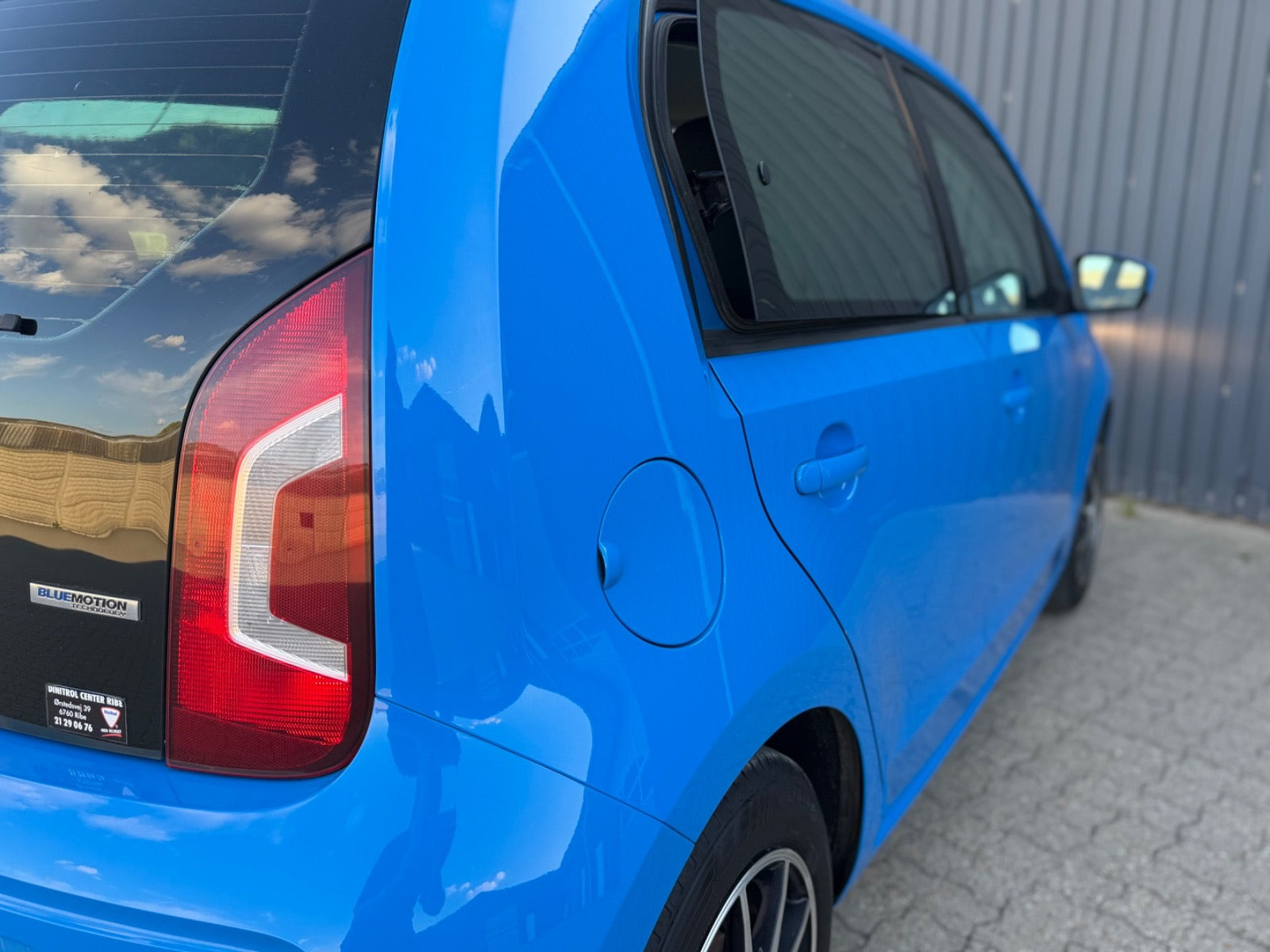 Grøn VW UP! fra 2014