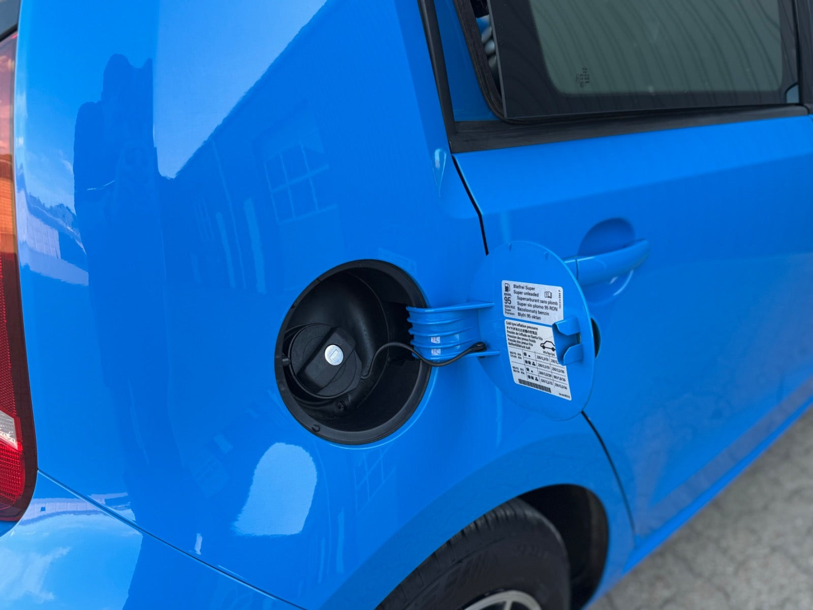 Grøn VW UP! fra 2014
