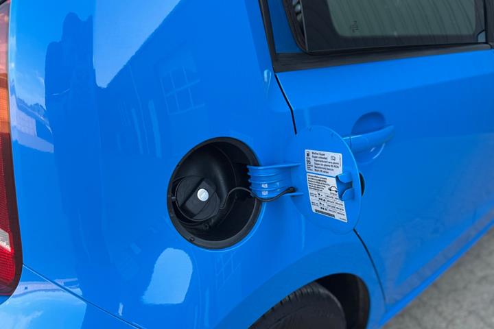 Grøn VW UP! fra 2014