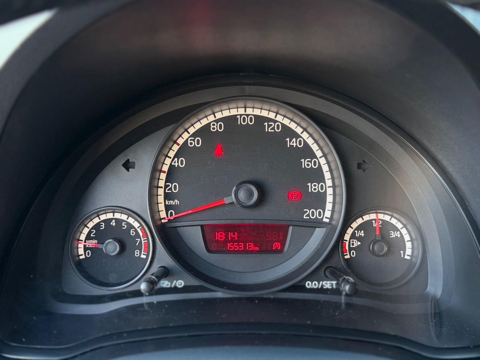 Grøn VW UP! fra 2014