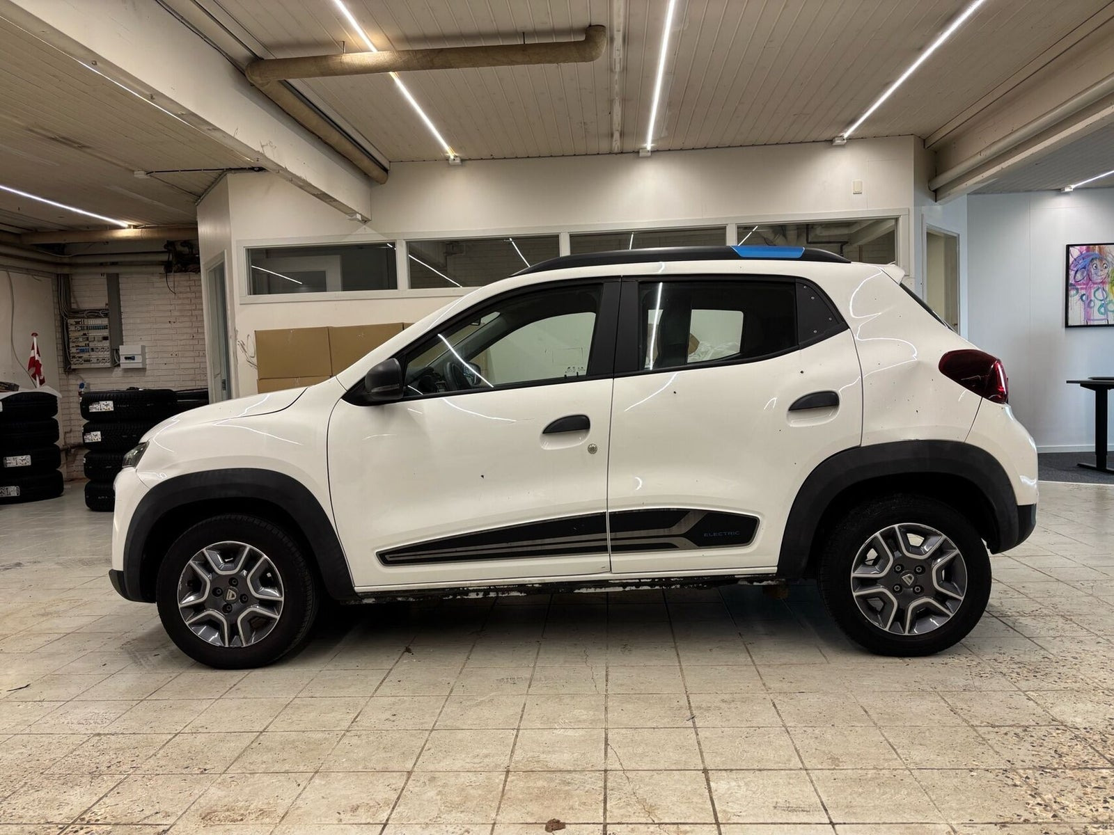 Hvid Dacia Spring fra 2021