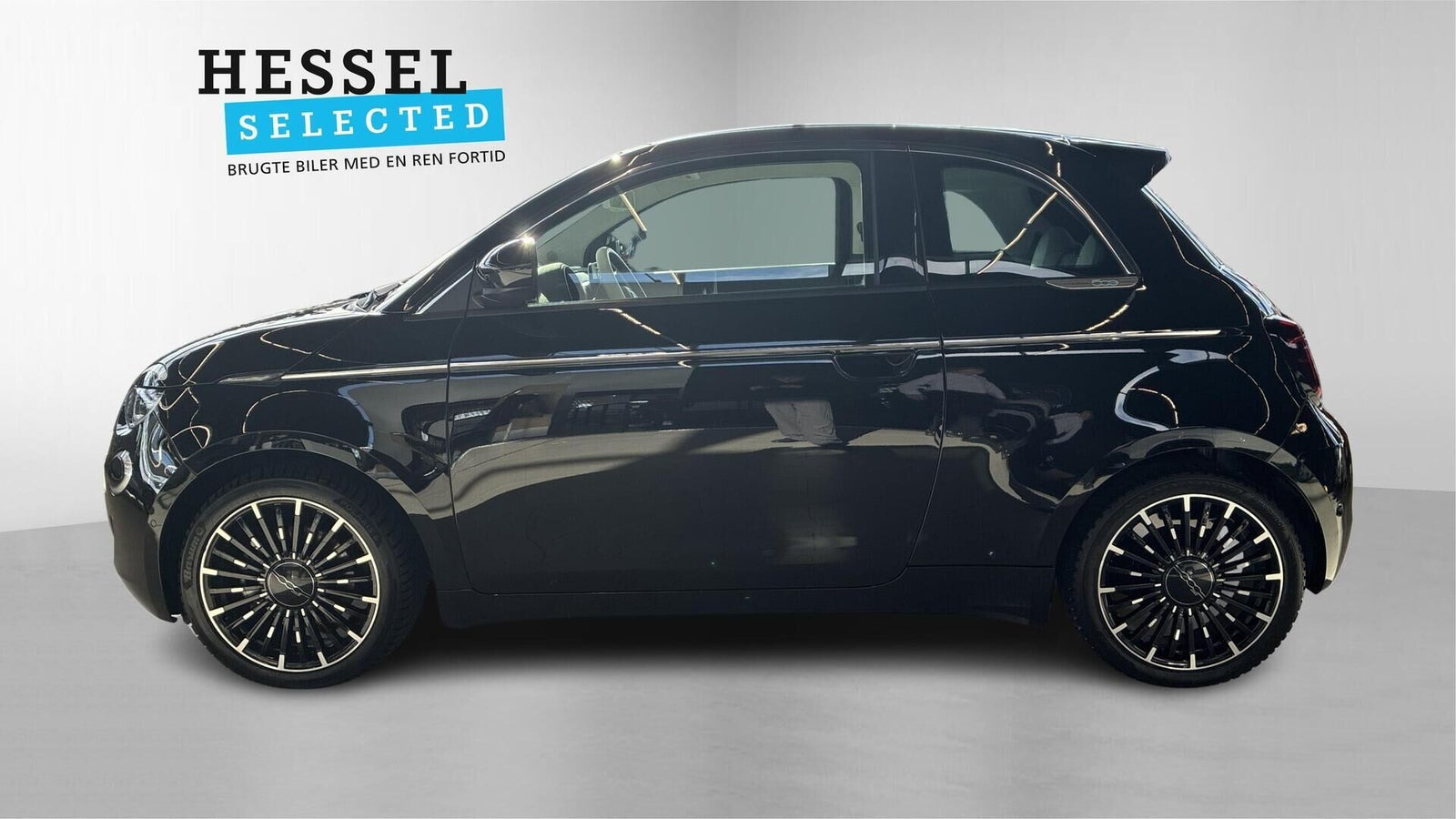 Sort Fiat 500e fra 2023