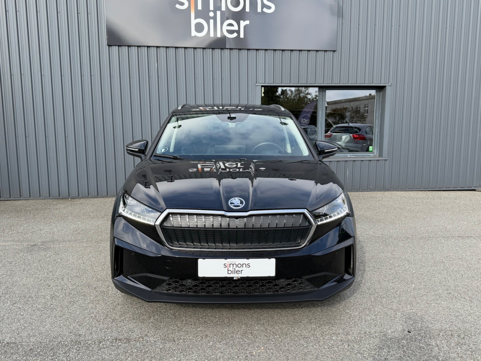 Sort Skoda Enyaq fra 2022