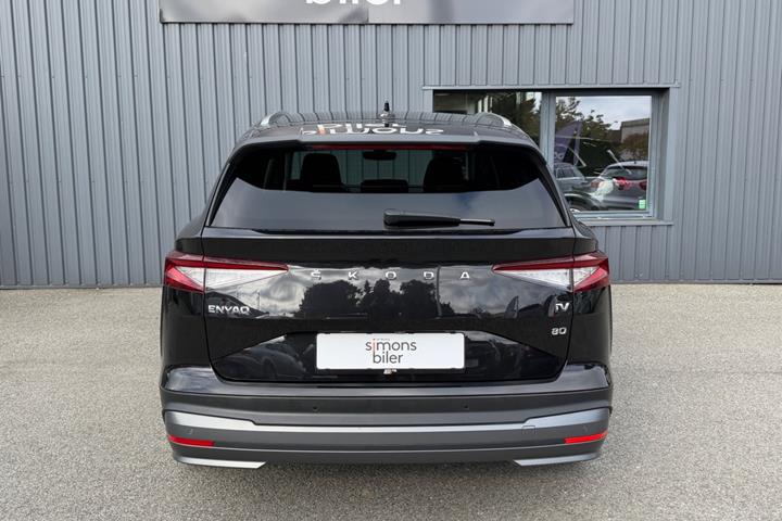 Sort Skoda Enyaq fra 2022