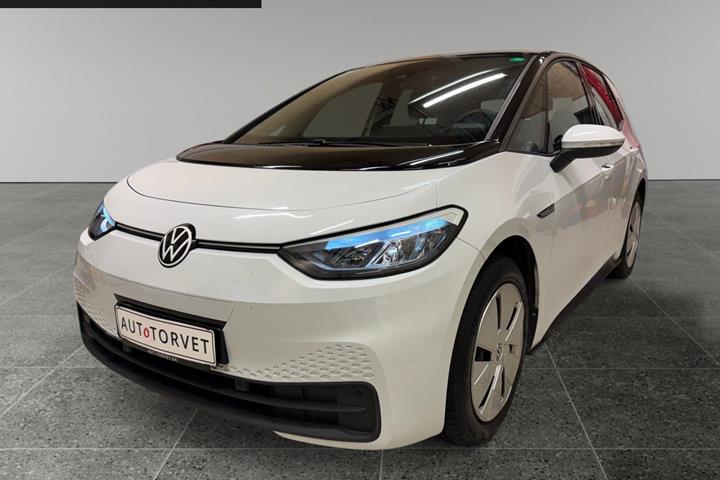 Hvid VW ID.3 fra 2023