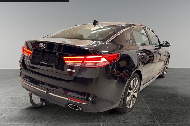 Sort Kia Optima fra 2016