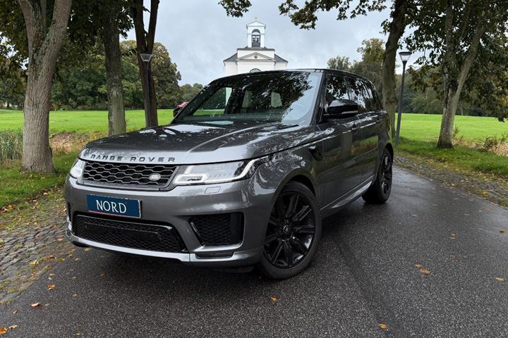 Grøn Land Rover Range Rover sport fra 2018