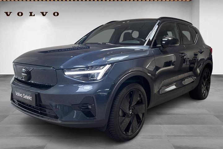 Blå Volvo EX40 fra 2026