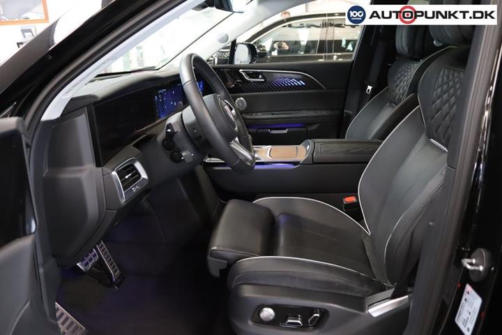 Sort Hongqi E-HS9 fra 2024