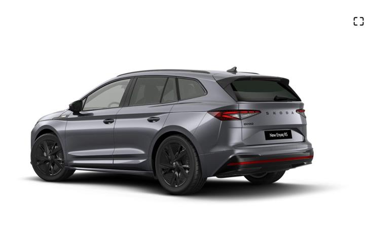 Grå Skoda Enyaq fra 2027
