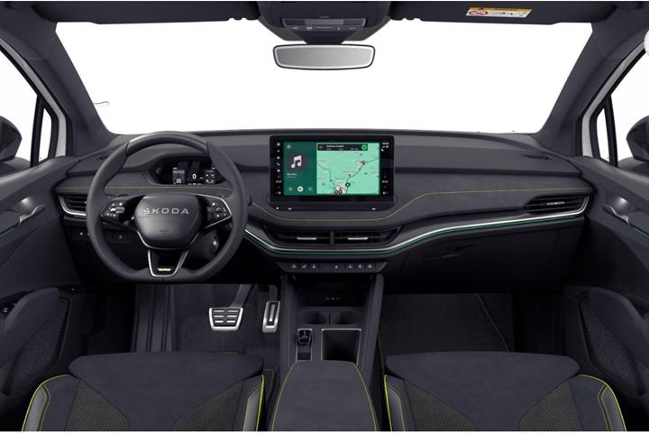 Grå Skoda Enyaq fra 2027