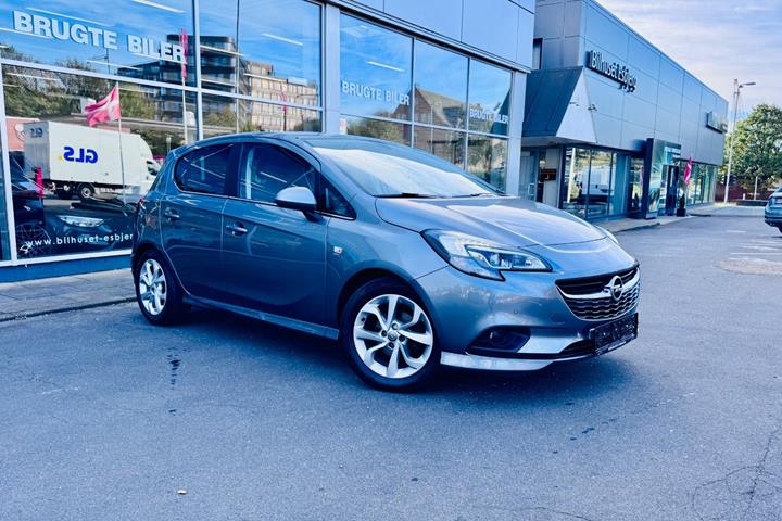 Grå Opel Corsa fra 2019