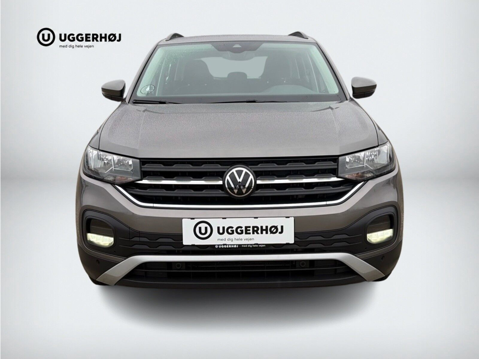 Grå VW T-Cross fra 2020