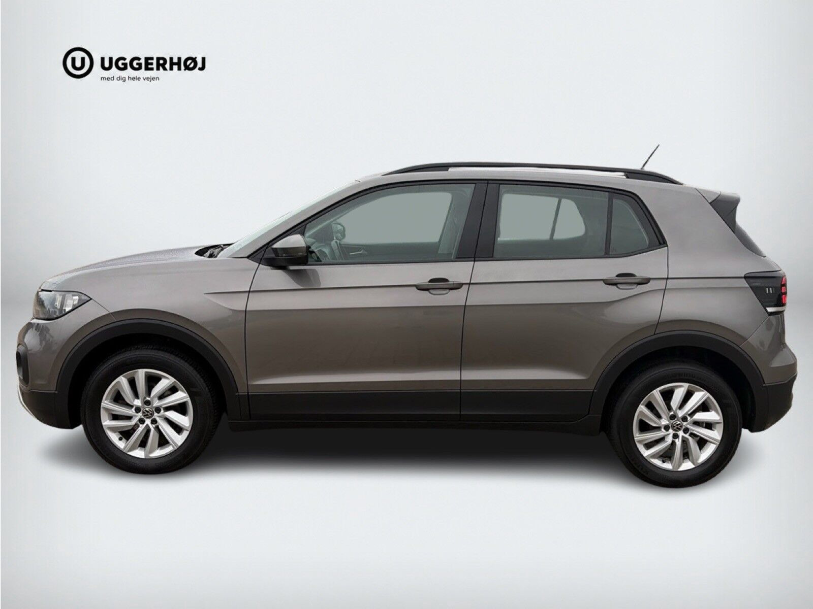 Grå VW T-Cross fra 2020