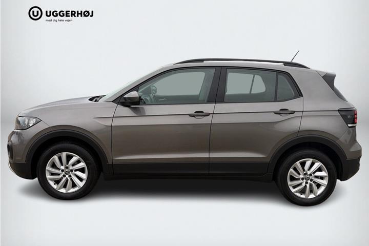 Grå VW T-Cross fra 2020
