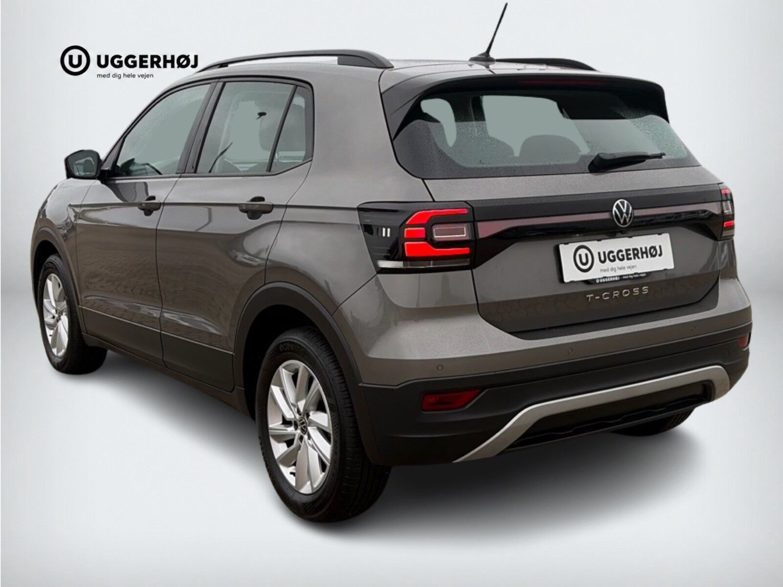 Grå VW T-Cross fra 2020