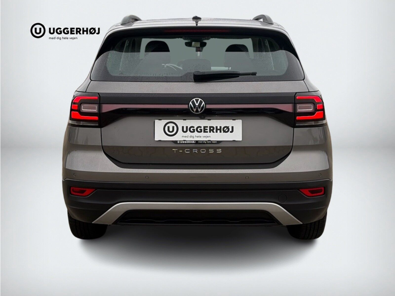 Grå VW T-Cross fra 2020