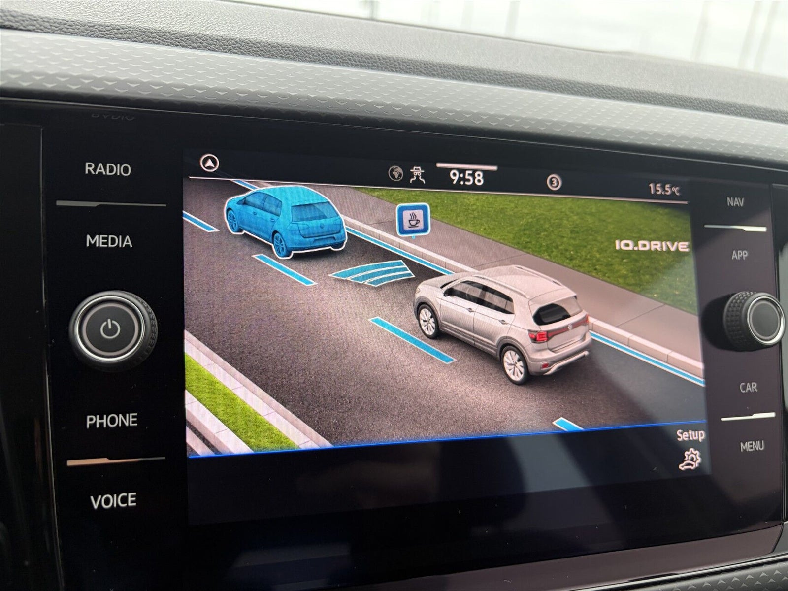 Grå VW T-Cross fra 2020