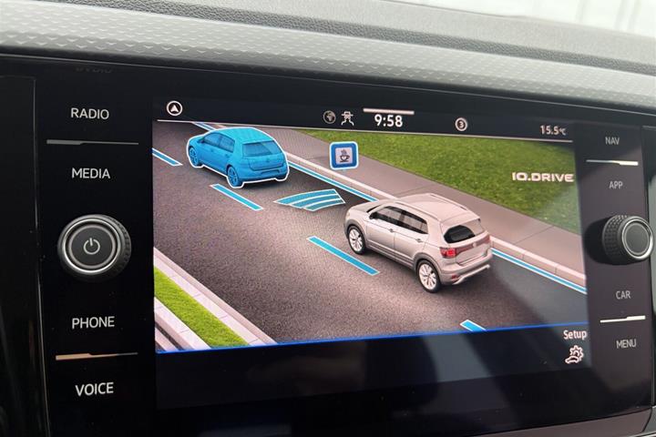Grå VW T-Cross fra 2020
