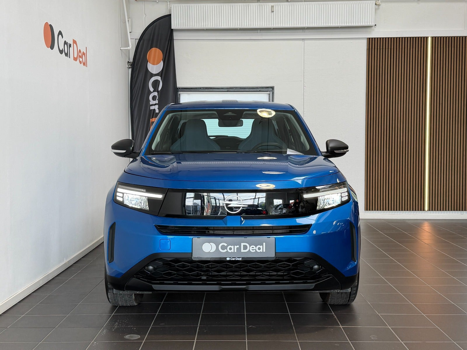 Blå Opel Frontera fra 2025