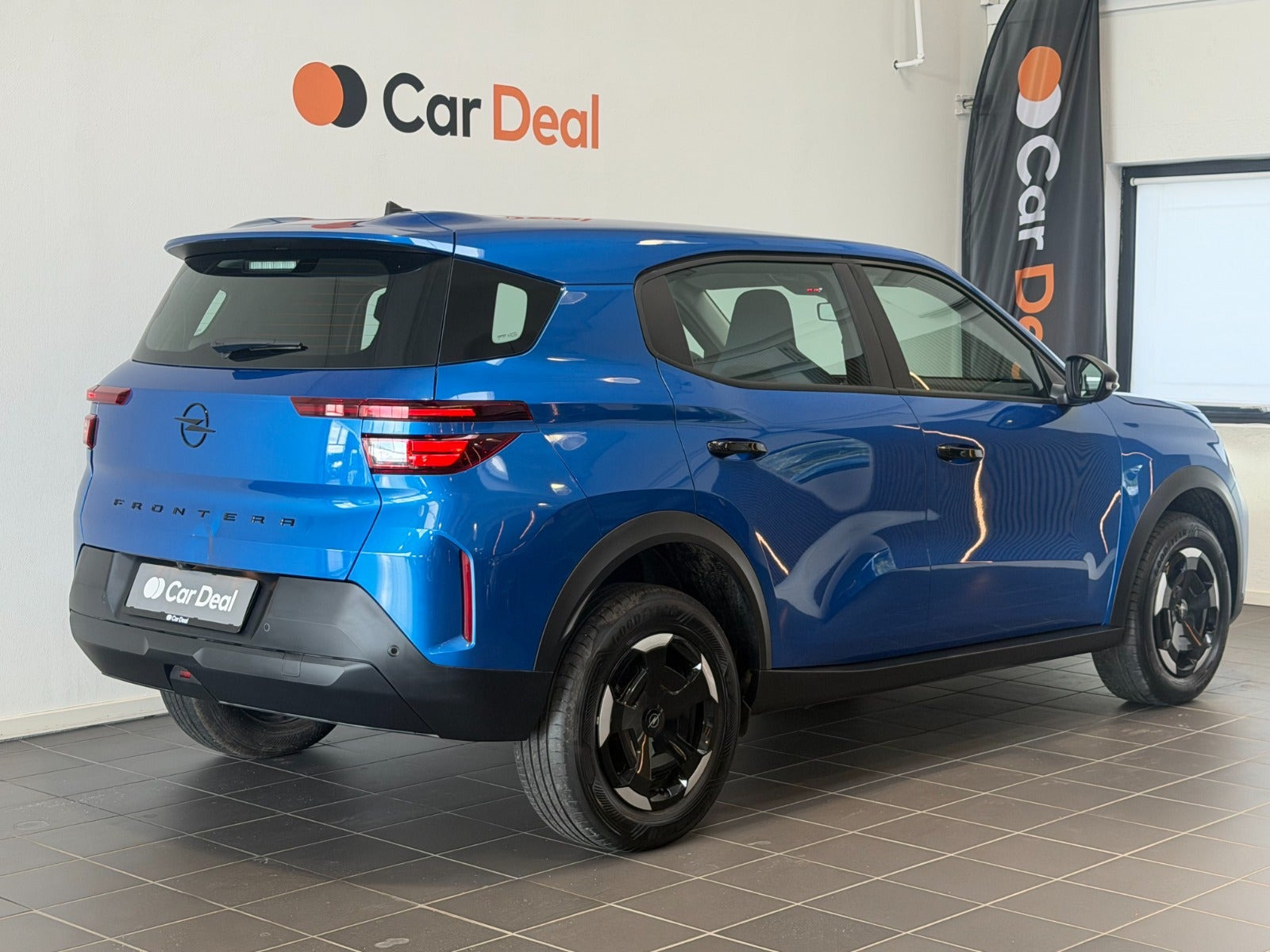 Blå Opel Frontera fra 2025