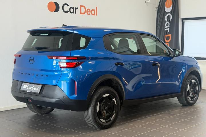 Blå Opel Frontera fra 2025