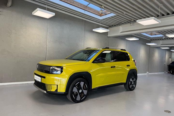 Gul Fiat Grande Panda fra 2025