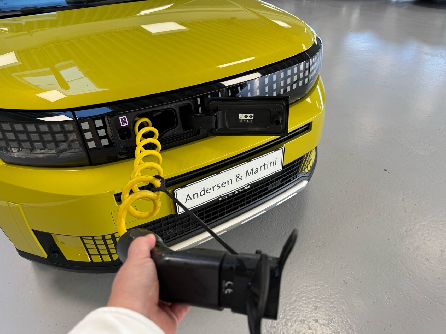 Gul Fiat Grande Panda fra 2025