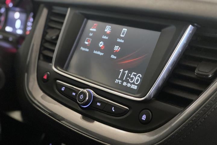 Grå Opel Grandland X fra 2021