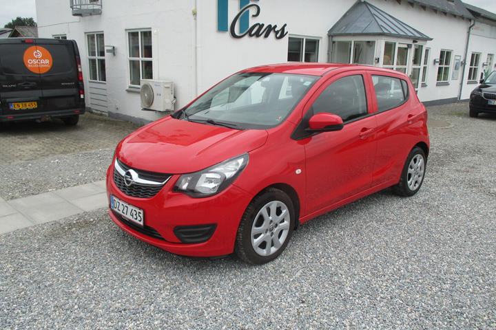 Rød Opel Karl fra 2018